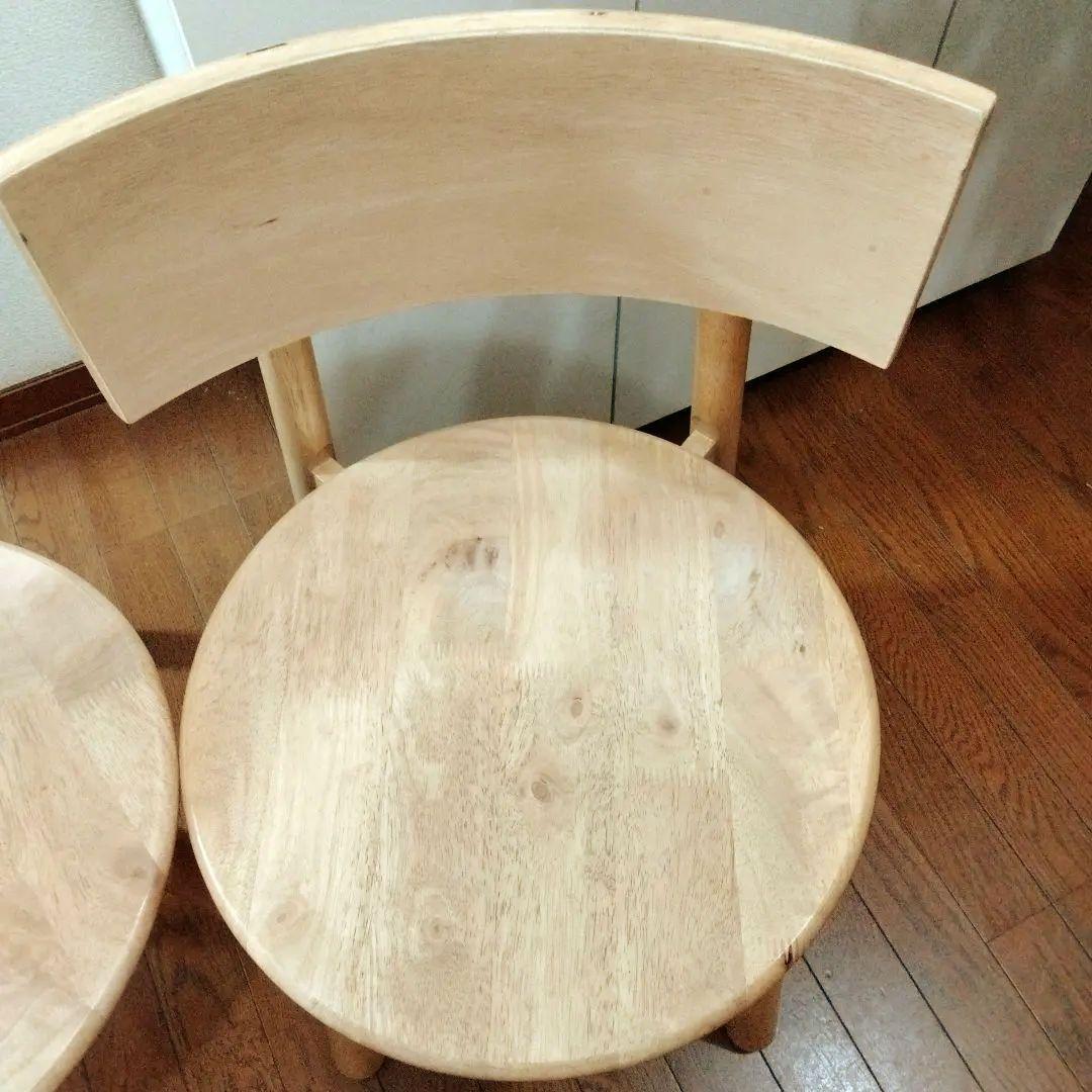 IKIKAGU チェア　椅子　2脚セット　ダイニング　リビング　木