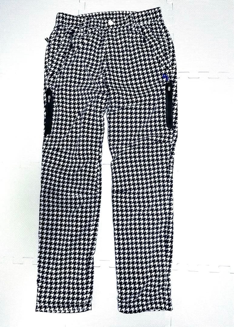 パーリーゲイツ千鳥柄蓄熱保温メンズパンツ★新品★