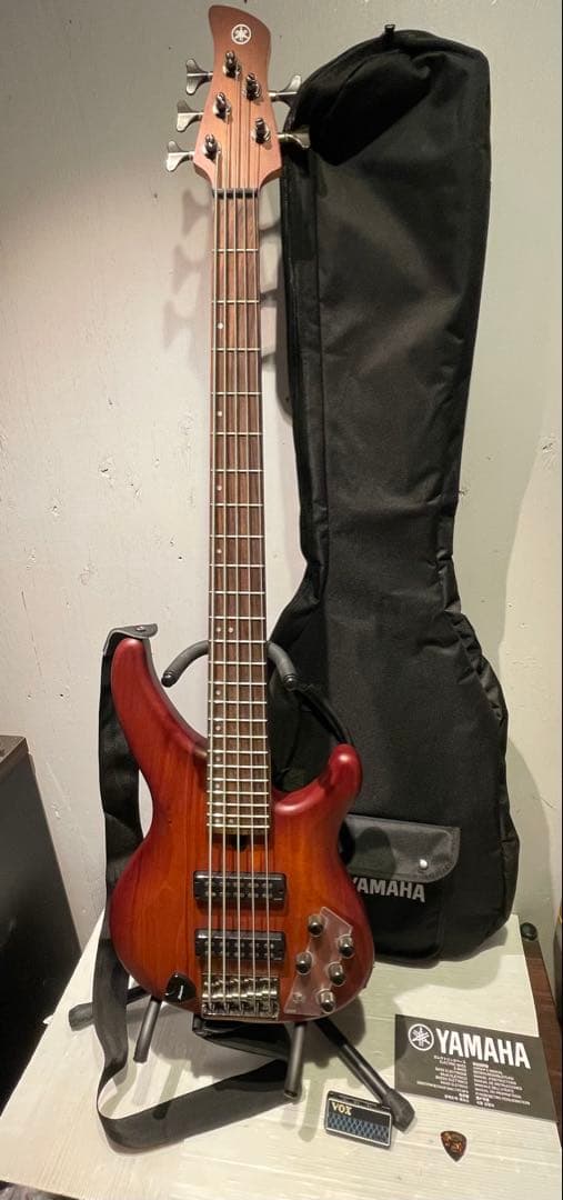 YAMAHAヤマハTRBX505５弦ベース➕VOX AP2-BS 専用ケース