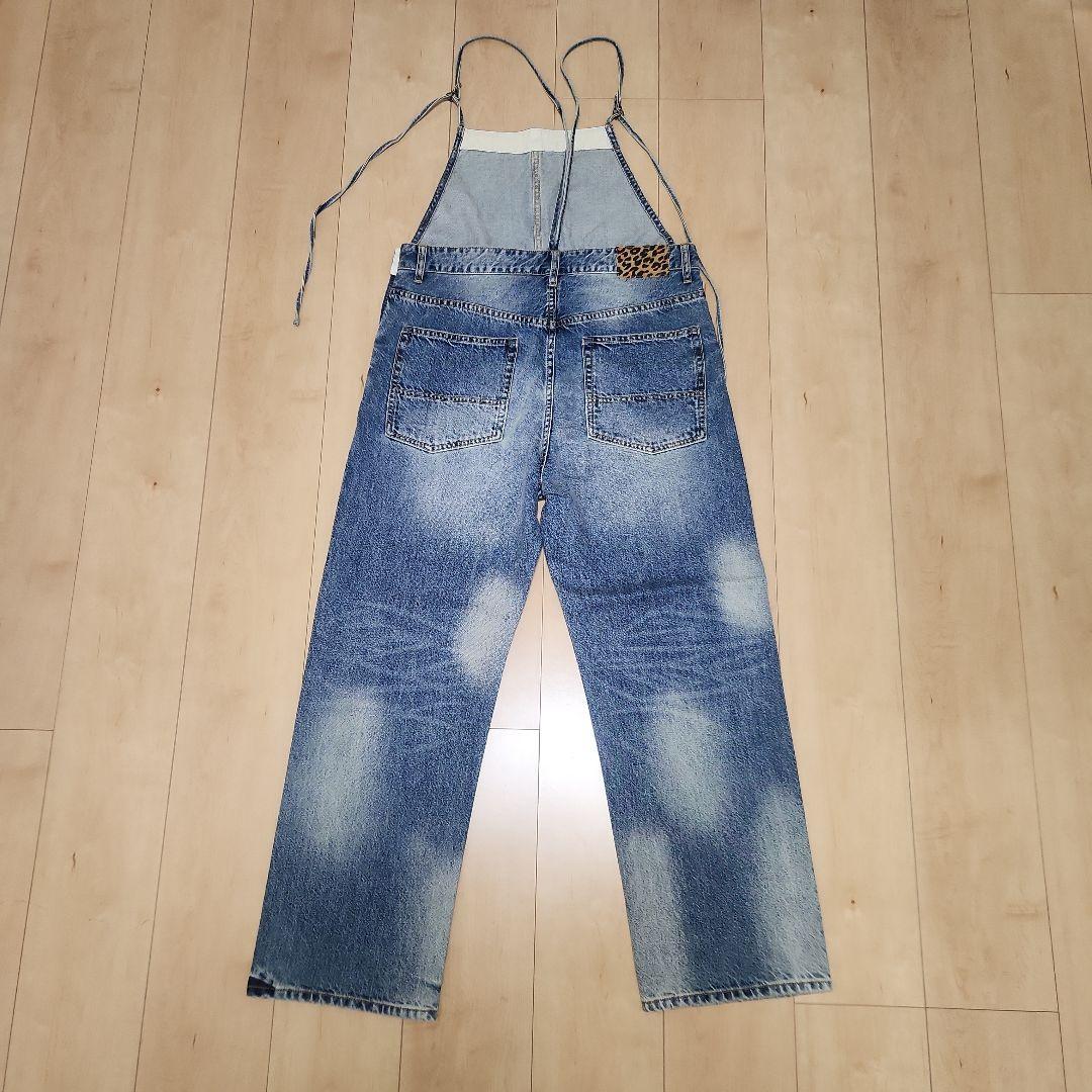 Whim Gazette インディゴ サロペット サイズF