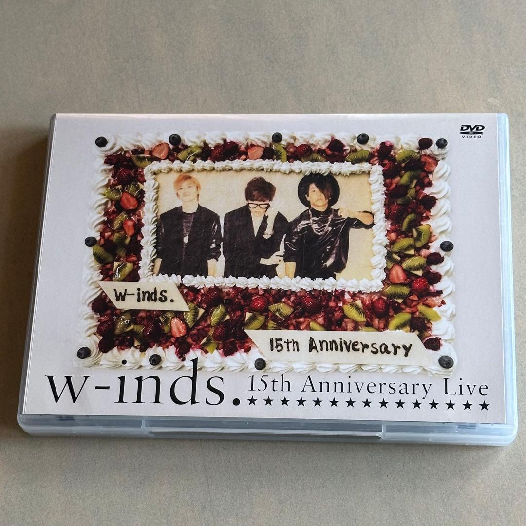 w-inds. 15周年 Liveファンクラブ 受注限定盤 4枚組 DVD