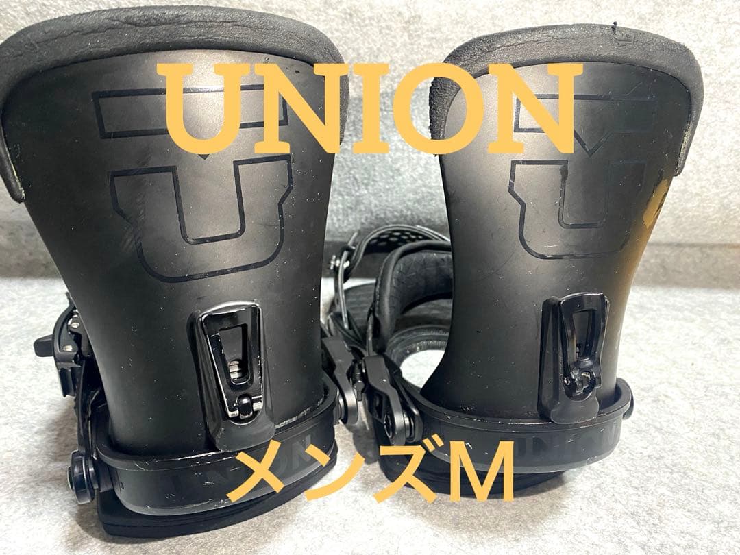 【即日発送】UNION サイズＭ　ユニオン　スノーボードビンディング ブラック