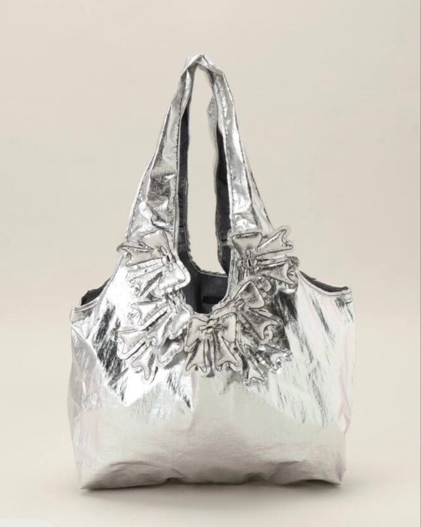 期間限定価格　新品タグ付　LUDLOW ラドロー トートバッグ　シルバー