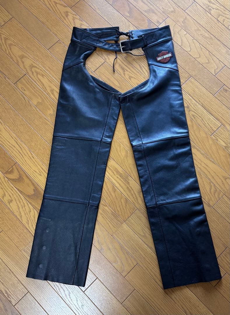 タカさん専用　HARLEY-DAVIDSON レザー チャップス ブラック