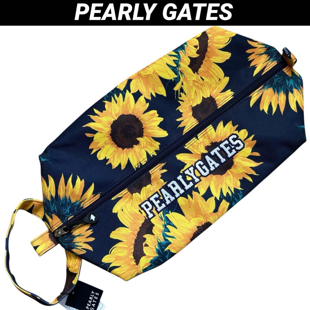 【未使用】 パーリーゲイツ PEARLY GATES シューズケース タグ付き