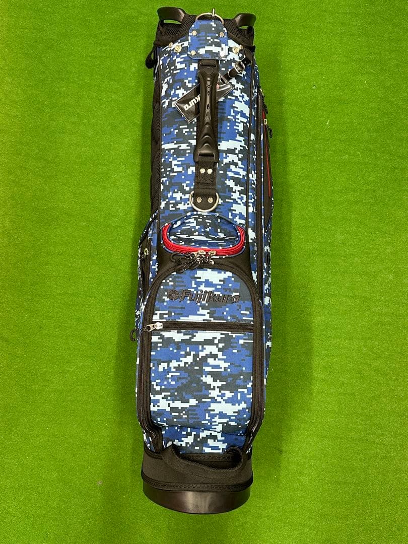 フジクラ　スタンドバッグ　デジカモ柄