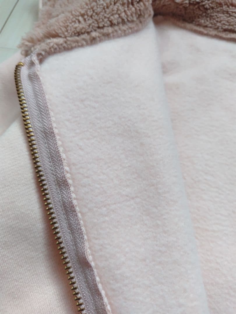 シェリーメイ　ディズニー　裏起毛　パーカー　ピンク　L　3wayバッグ