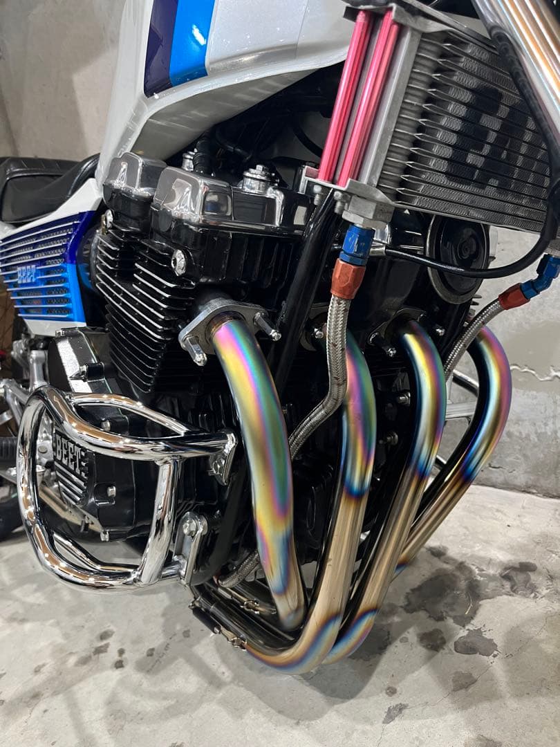 cbx400f サタケチタン SATAKE マフラー