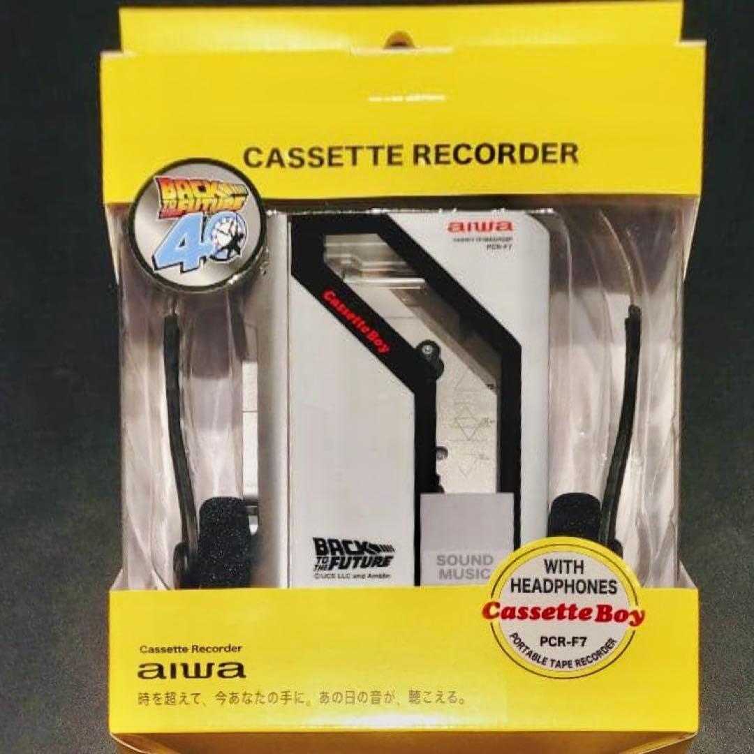 【新品】バックトゥザフューチャー ドンキ　ポータブルカセットレコーダー