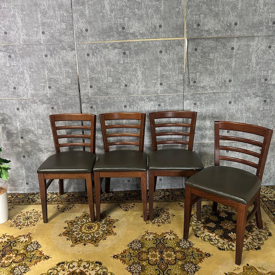 とみお꧁CRES クレス꧂ダイニングチェア4脚 PUBLIC パブリック