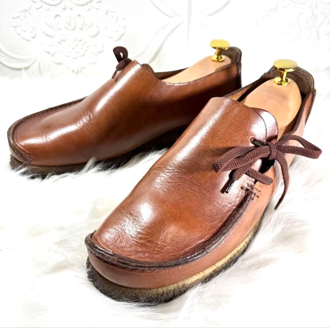 美品ANATOMICA 　アナトミカ　パドモア＆バーンズ　モカシン　レザー