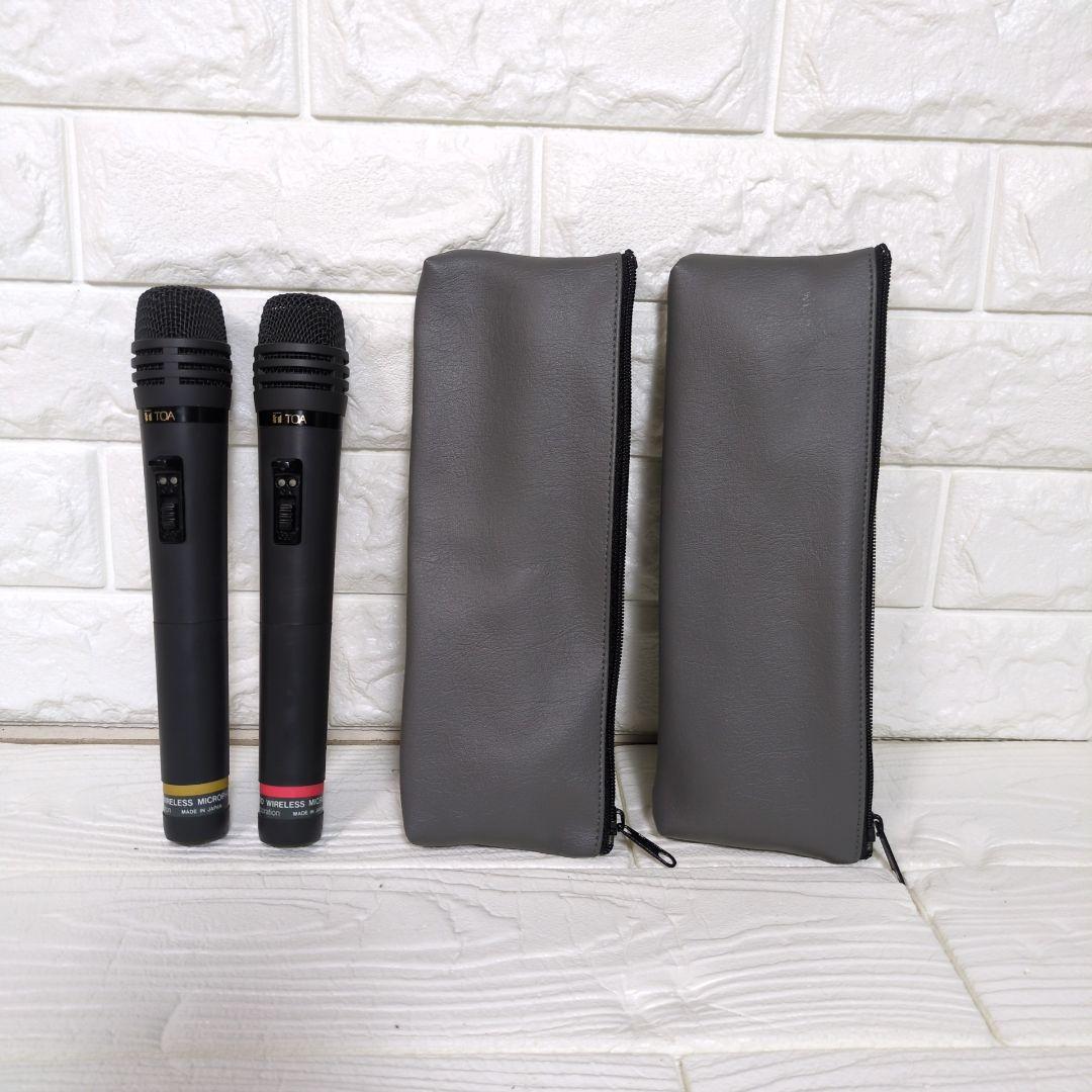 ★専用商品★【美品] TOA wm-1200 2本セット　ワイヤレスマイク