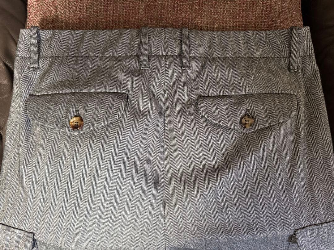 2024awブルネロクチネリ エルゴノミックトラウザー46