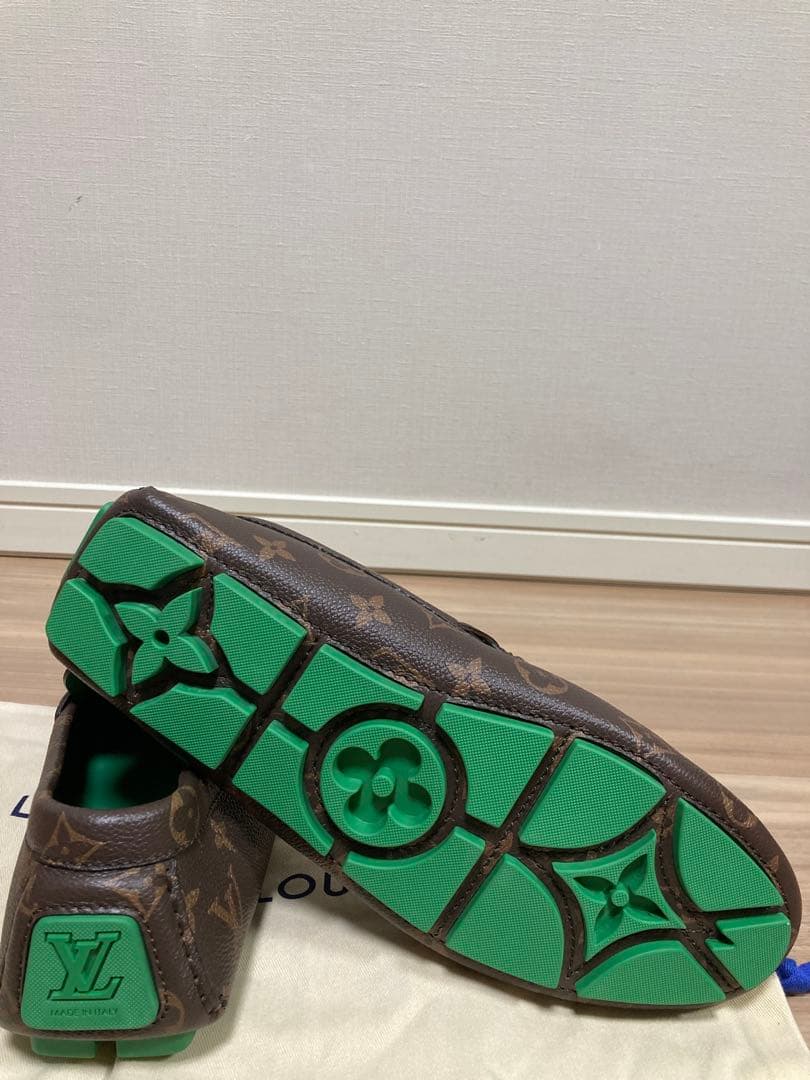 新品VUITTONヴィトンドライビングモカシンシューズスニーカースウェットシャツ