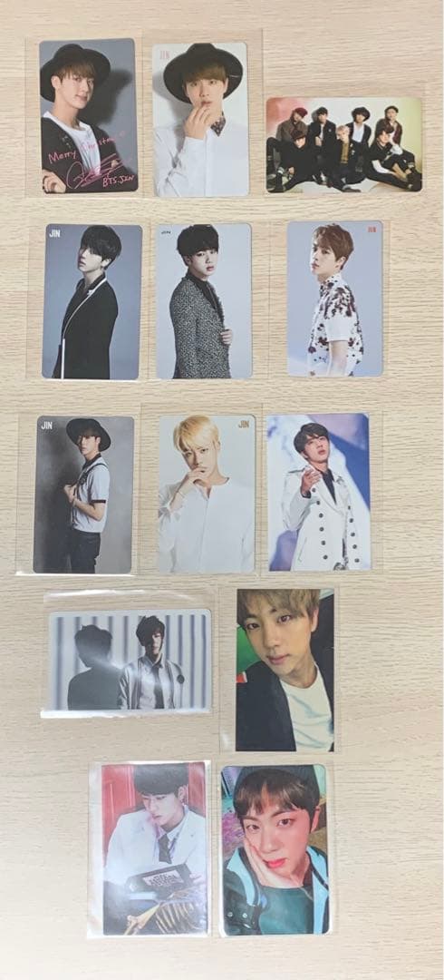 お値下げ中 防弾少年団 BTS 公式 ジン JIN トレカセット