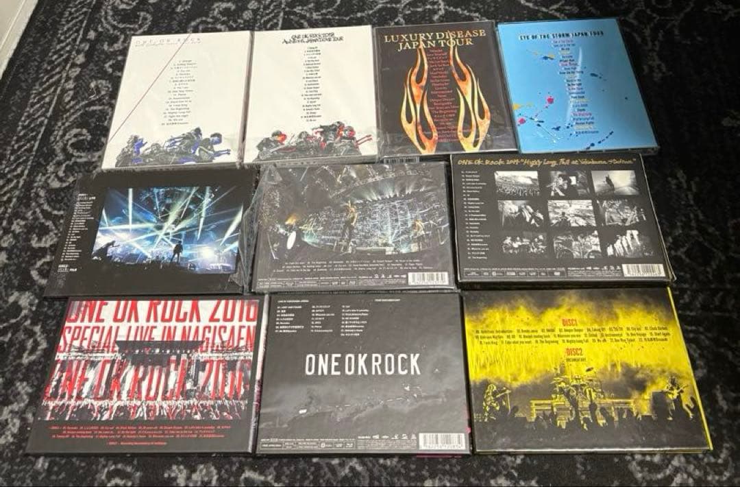 ONE OK ROCK ライブDVD Blu-ray まとめ売り10点