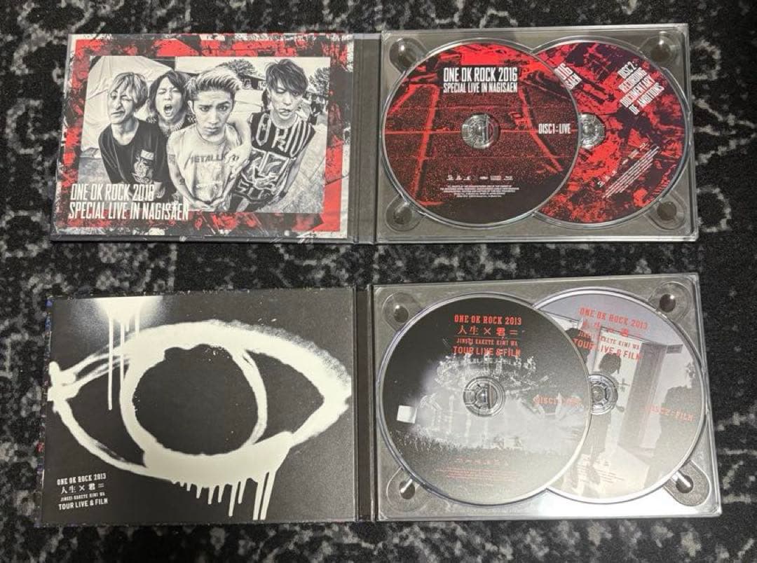 ONE OK ROCK ライブDVD Blu-ray まとめ売り10点