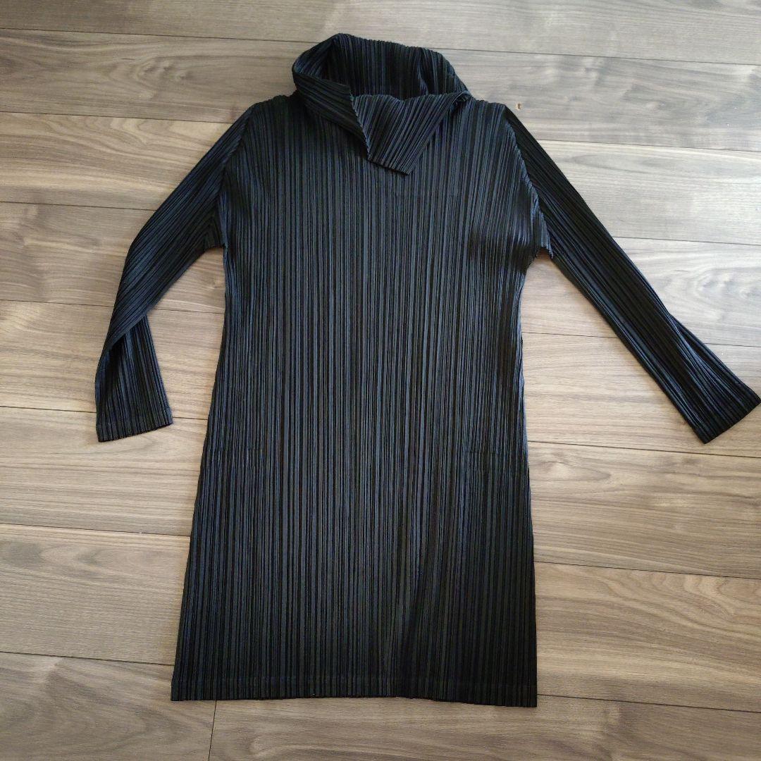 イッセイミヤケ PLATS PLEASE ハイネックチュニック