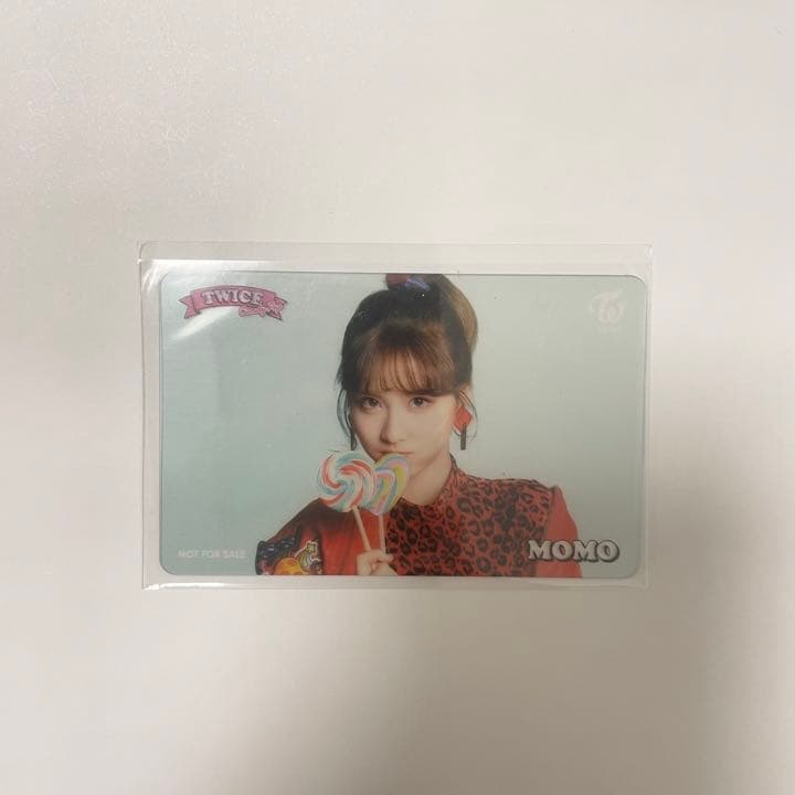 TWICE モモ candy pop 300人限定トレカ クリアトレカ