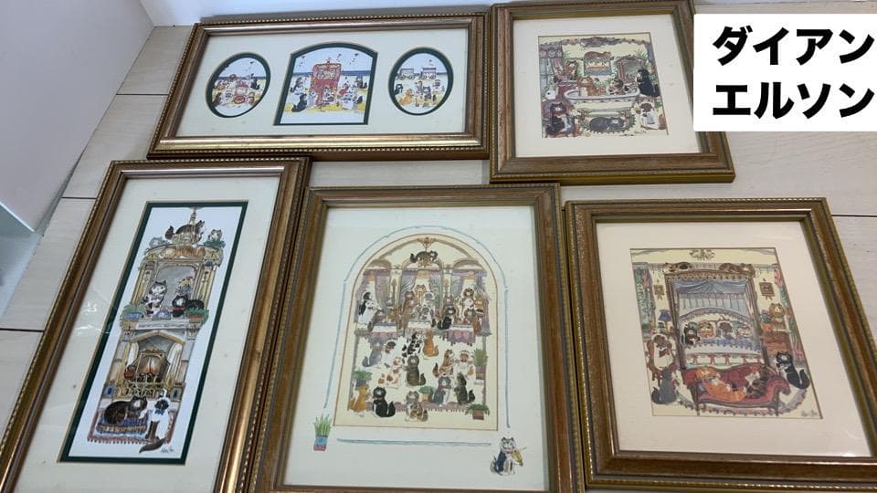 ダイアン・エルソン　絵画