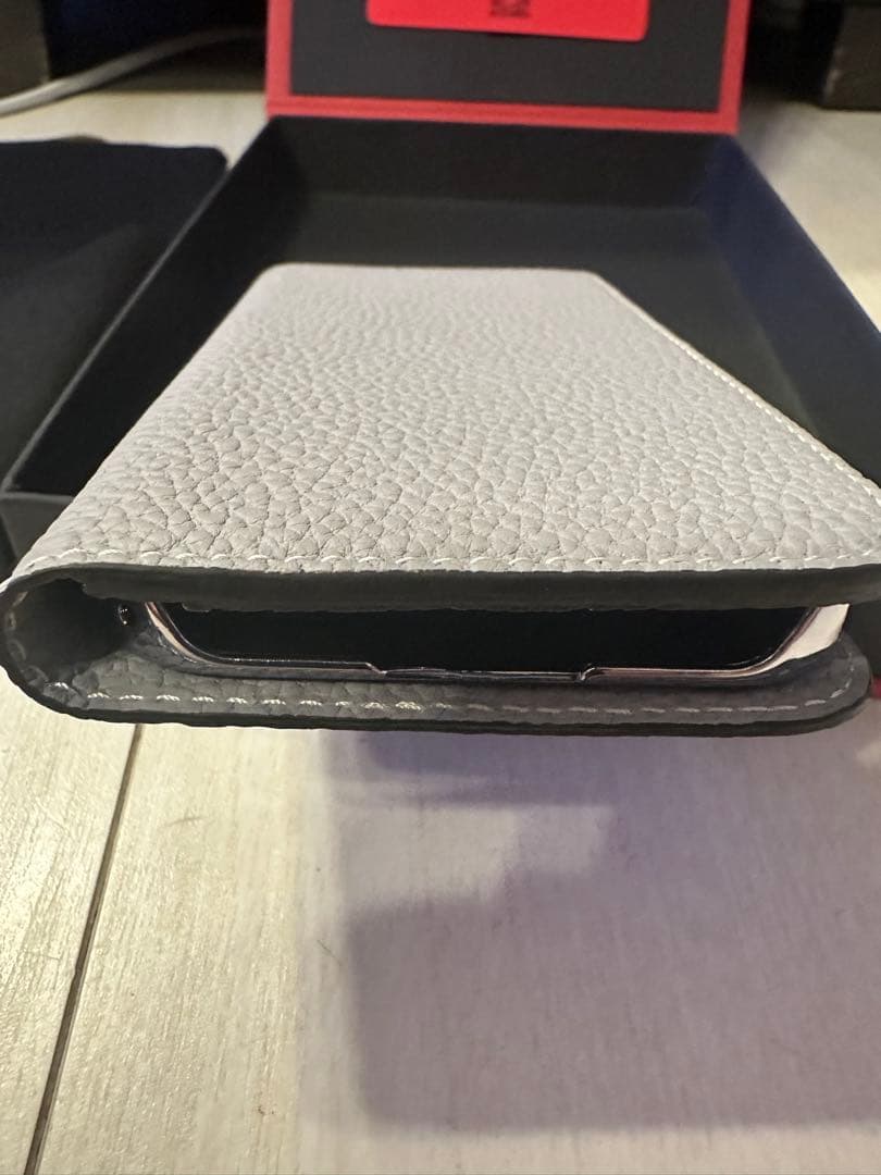 iPhone14 ケース　BONAVENTURA グレー　新品未使用