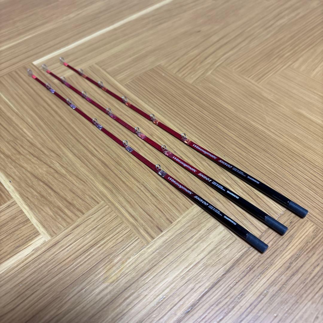 《美品》SHIMANO wakasagimatic 23cm ワカサギ穂先 3本