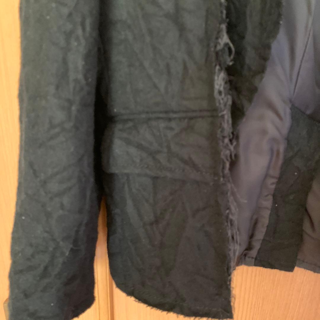 トリココムデギャルソン　シワ加工再構築ジャケット　ヴィンテージ　テーラード