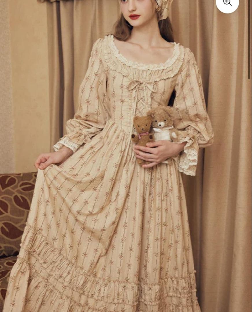 lace made レースメイド カボワボウドールドレスワンピース