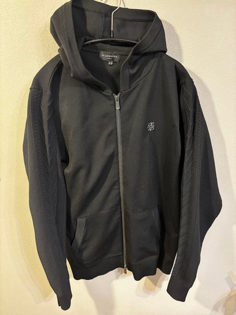 セントアンドリュース　ST.ANDREWS ニット パーカー L ゴルフ ウェア