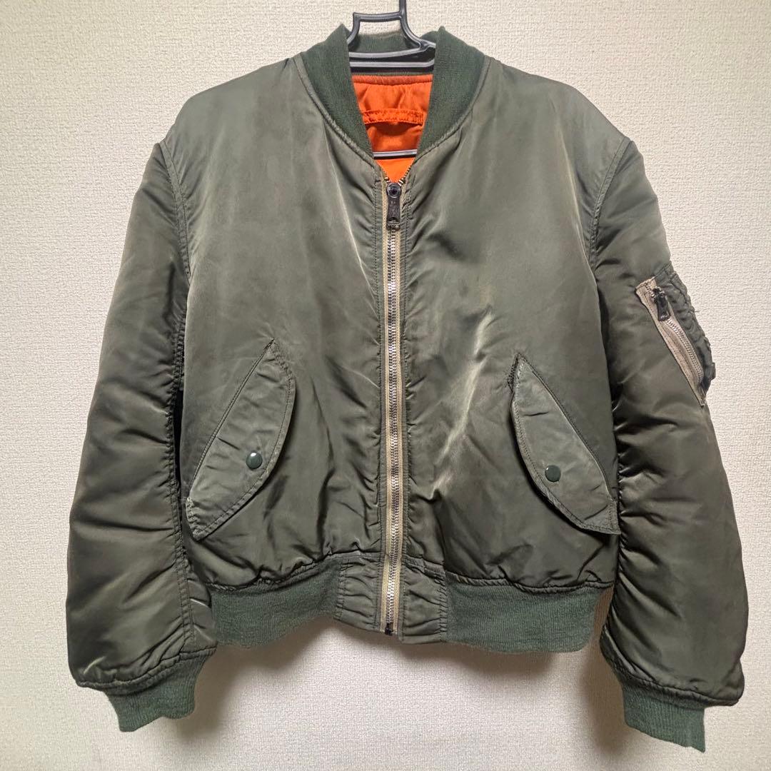 ALPHA MA-1 アルファフライトジャケット 70s 80s IDEAL