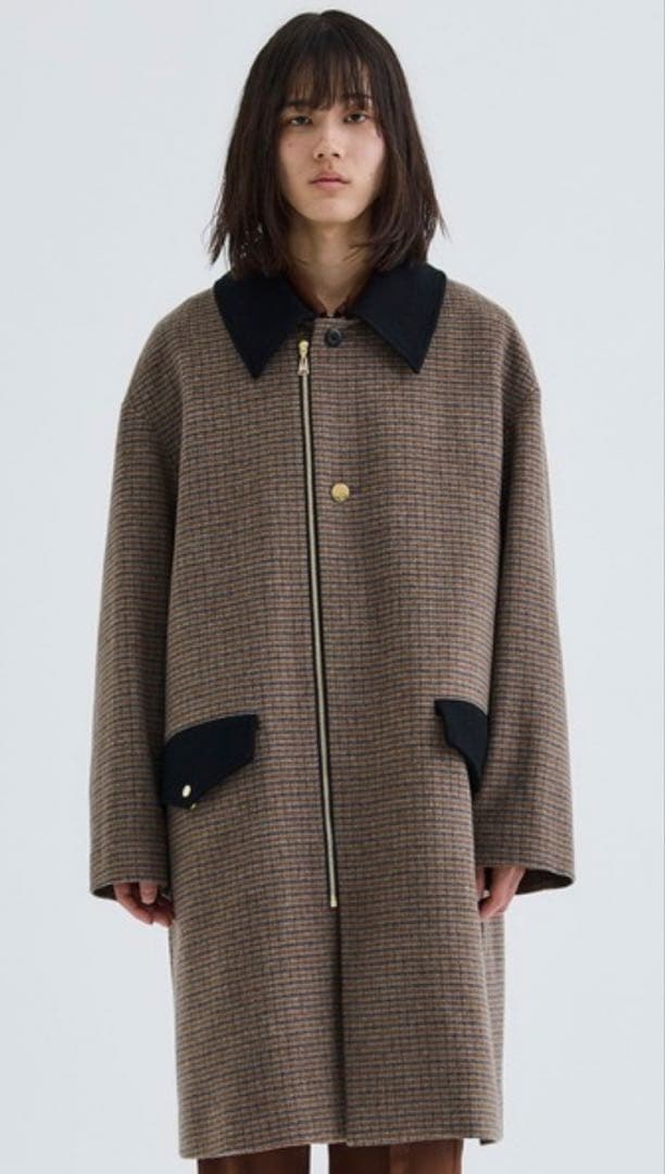 CULLNI STUDIOUS別注 zip check coat