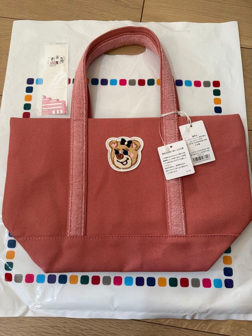 【新品未使用】フェイラー オールドテディガールワッペントートバッグ(小)