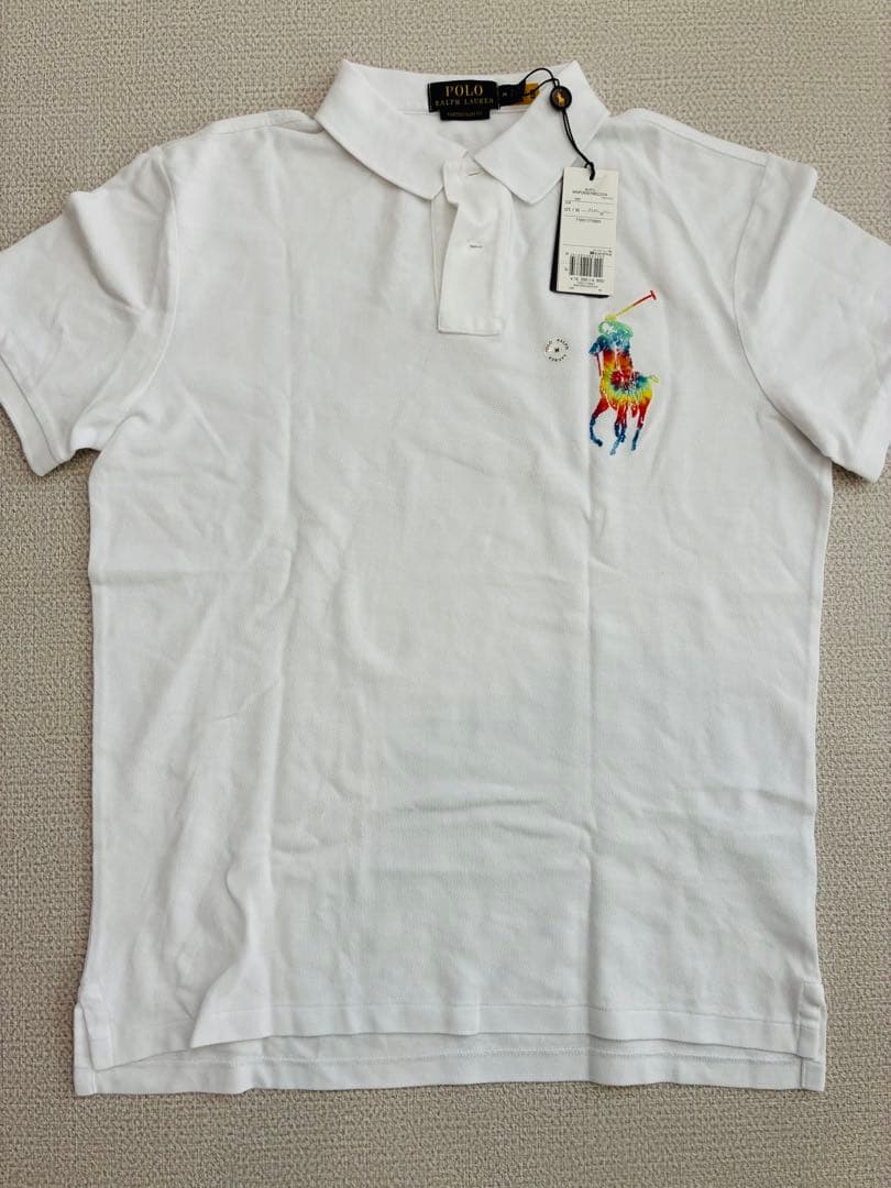 新品 未使用 ✨️ ポロラルフローレン レインボー ビッグポニー ポロシャツ