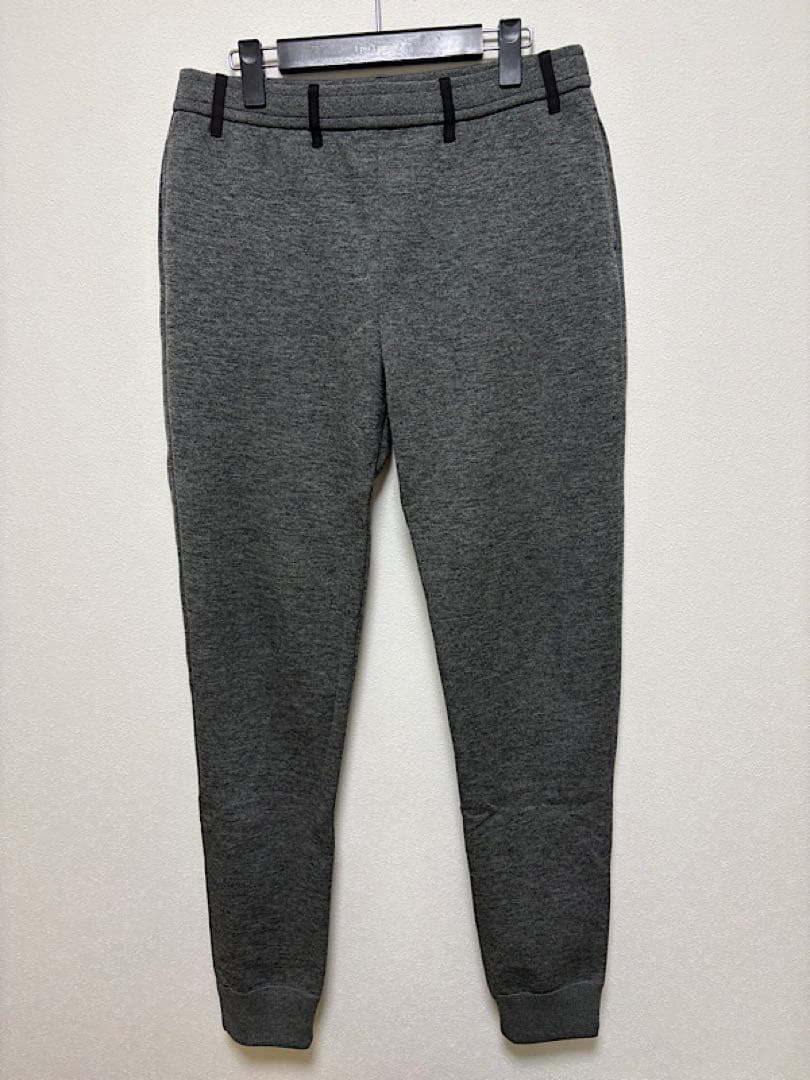 新品1PIU1UGUALE3 GOLF定価4.9万円ニットリブパンツⅥ灰