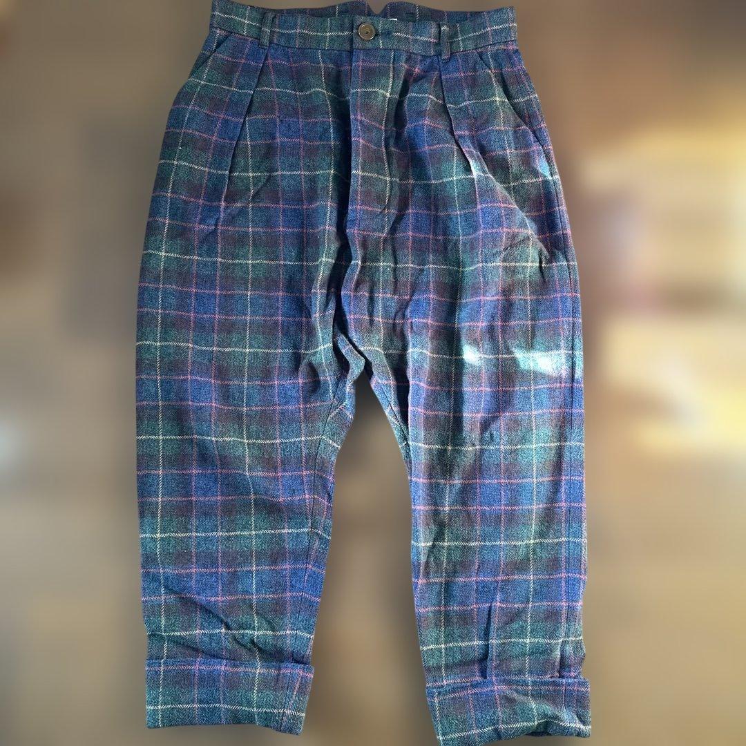 Vivienne Westwood チェック柄スラックス 46