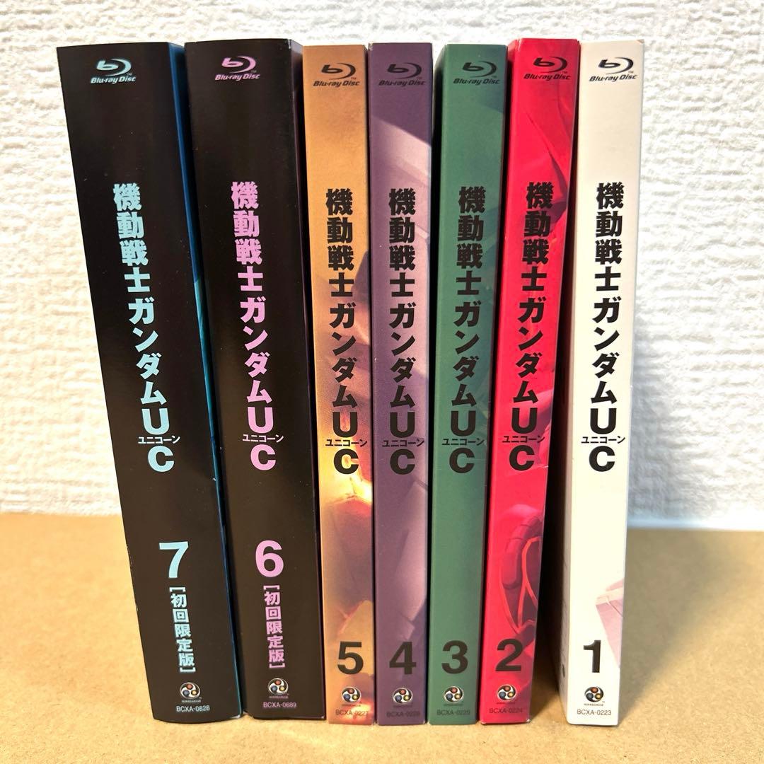 Blu-ray 機動戦士ガンダムUC 初回限定版 全7巻セット