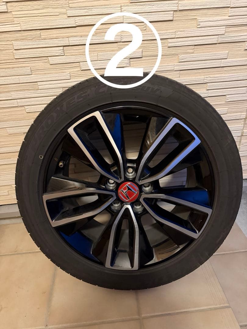 ② ヴェゼル純正ホイール225/55/R18 1シーズン使用18インチ　４本