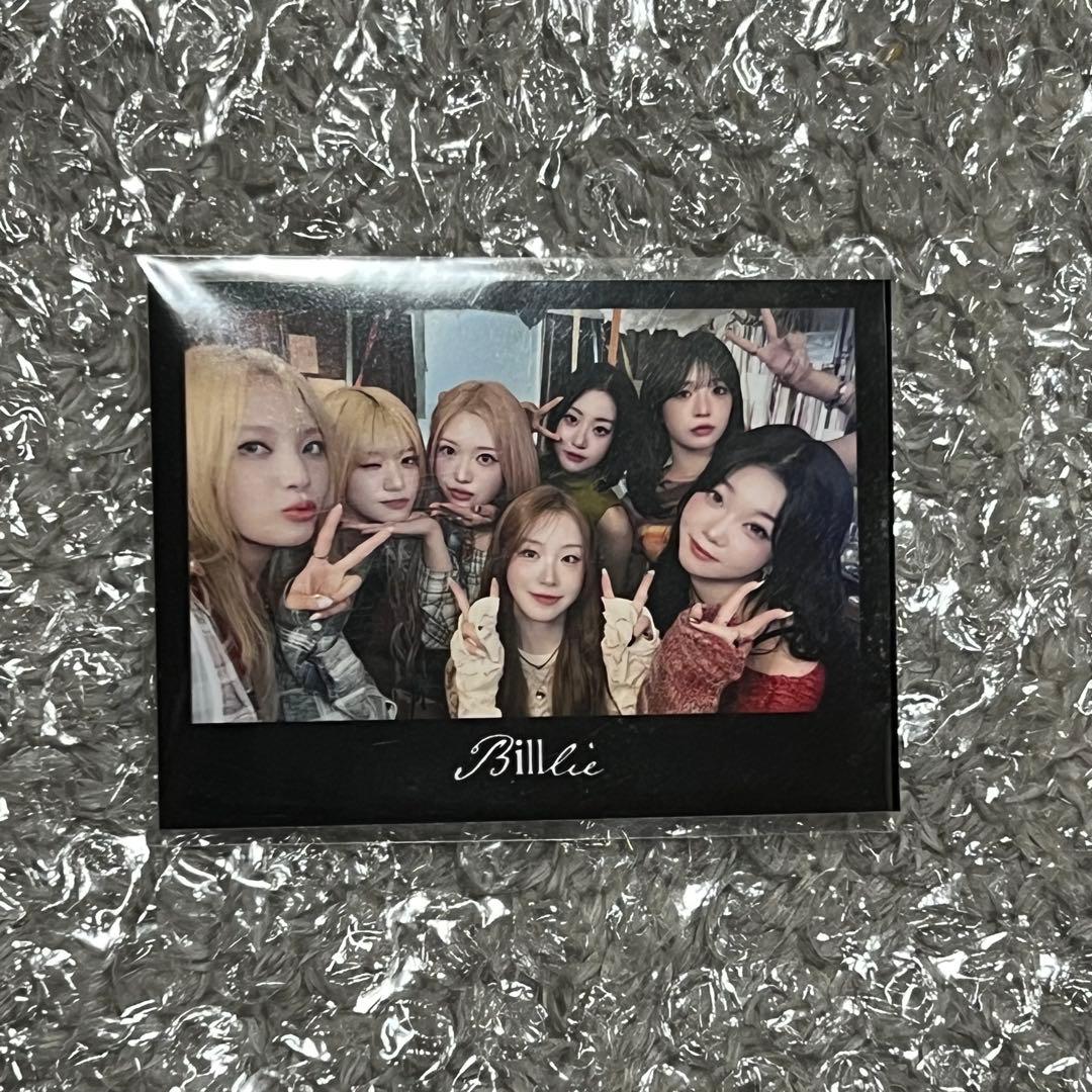 billlie トレカ ポラロイド 風写真