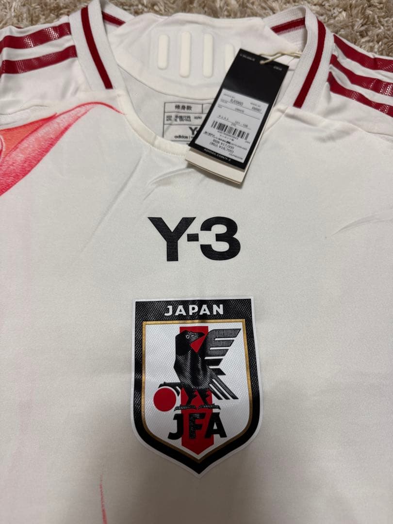 正規品 新品未使用 Y-3 日本代表 オーセンティックユニホーム 2XLアウェー