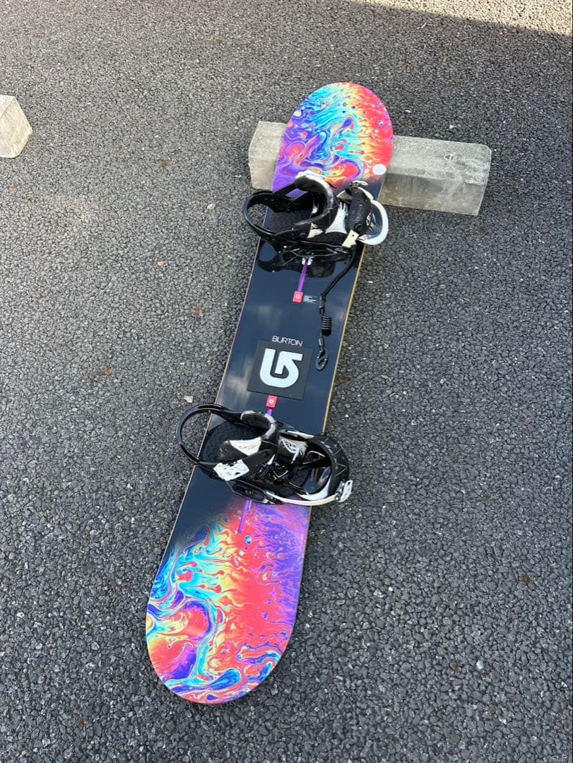 Burton スノーボード マルチカラー 収納ケース付き
