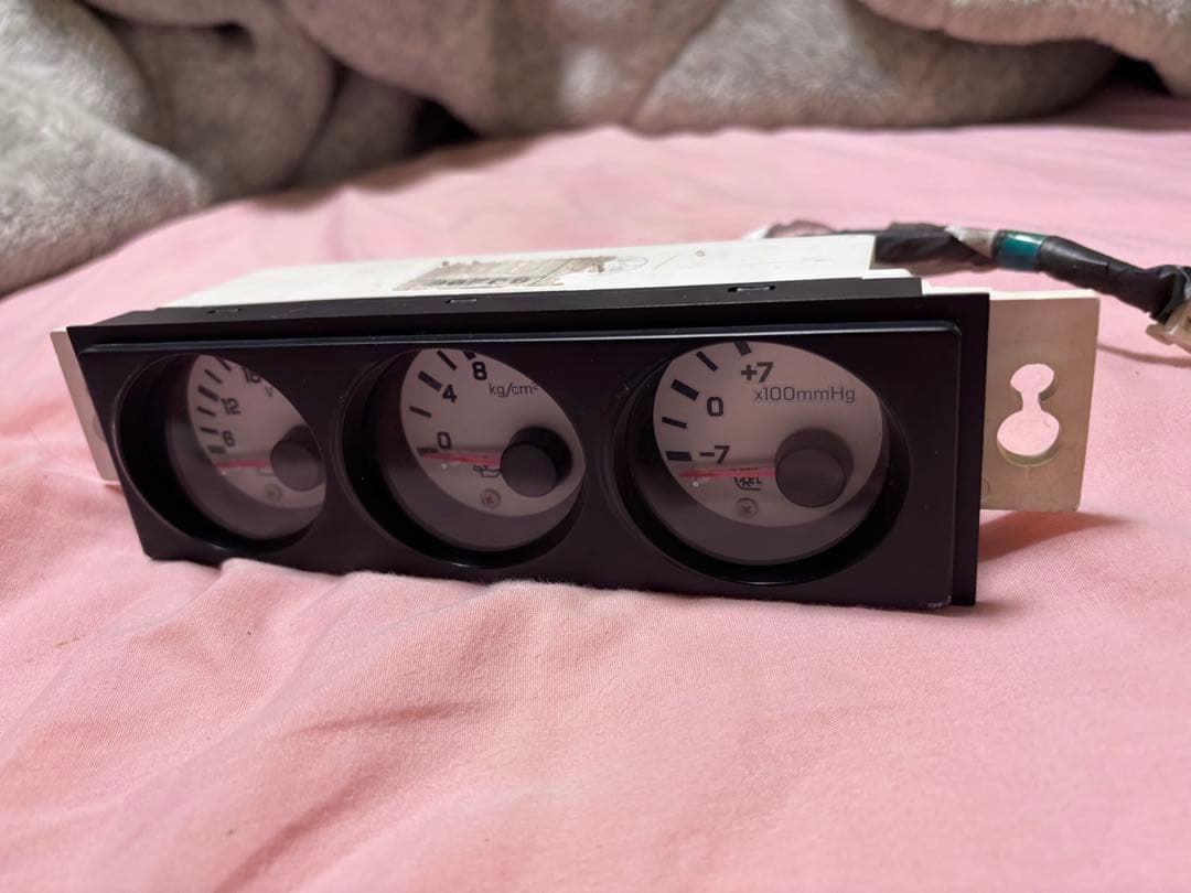 S14シルビア後期　K’S 三連メーター