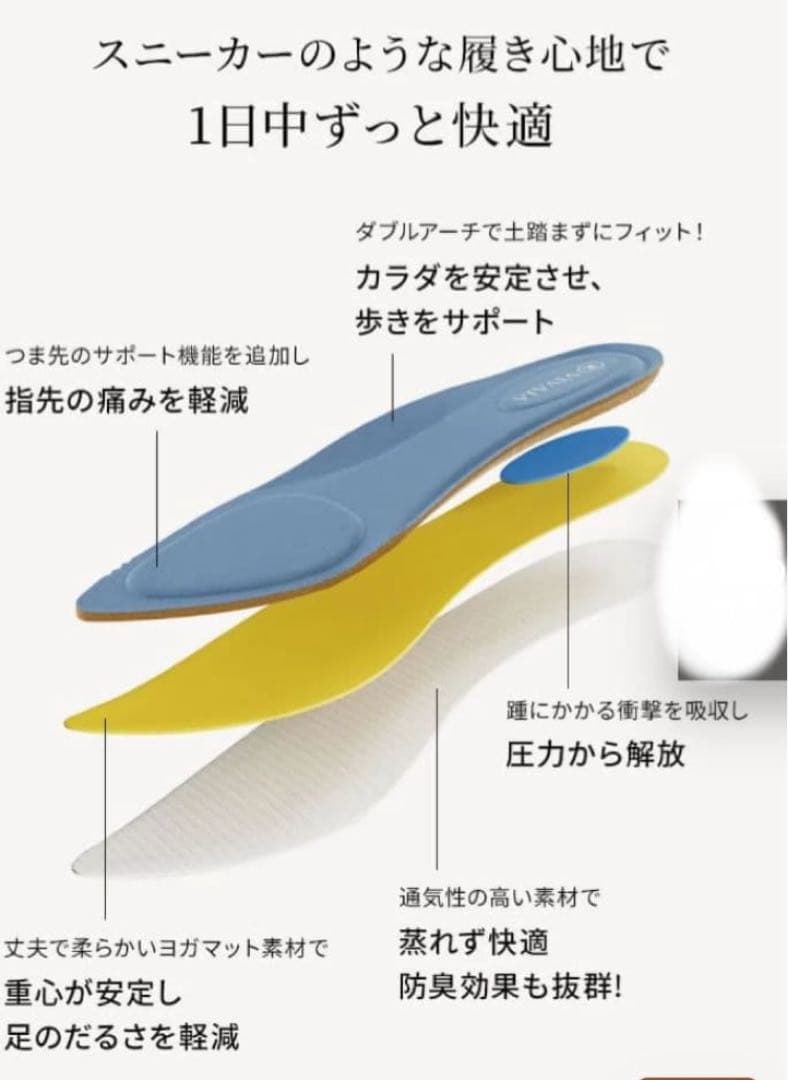 【現行品】　VIVAIA Michelle フラット　パンプス　36 リボン