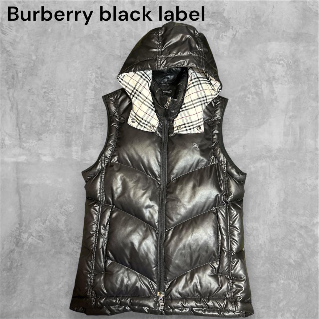 Burberry BLACK LABEL ダウンベスト