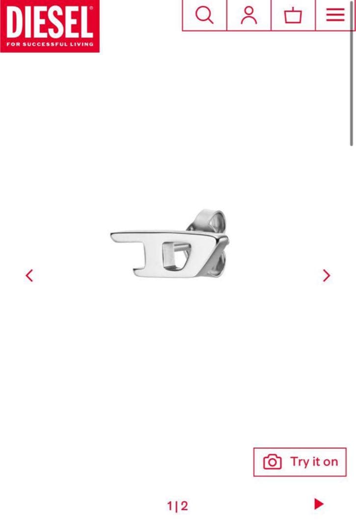 DIESEL レッドボックス付きアクセサリー