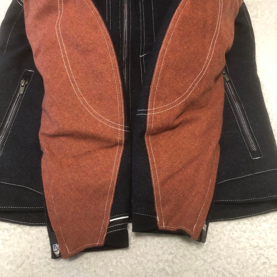 KUSHITANI クシタニ　K-2635 ウール混　バイクジャケット　M