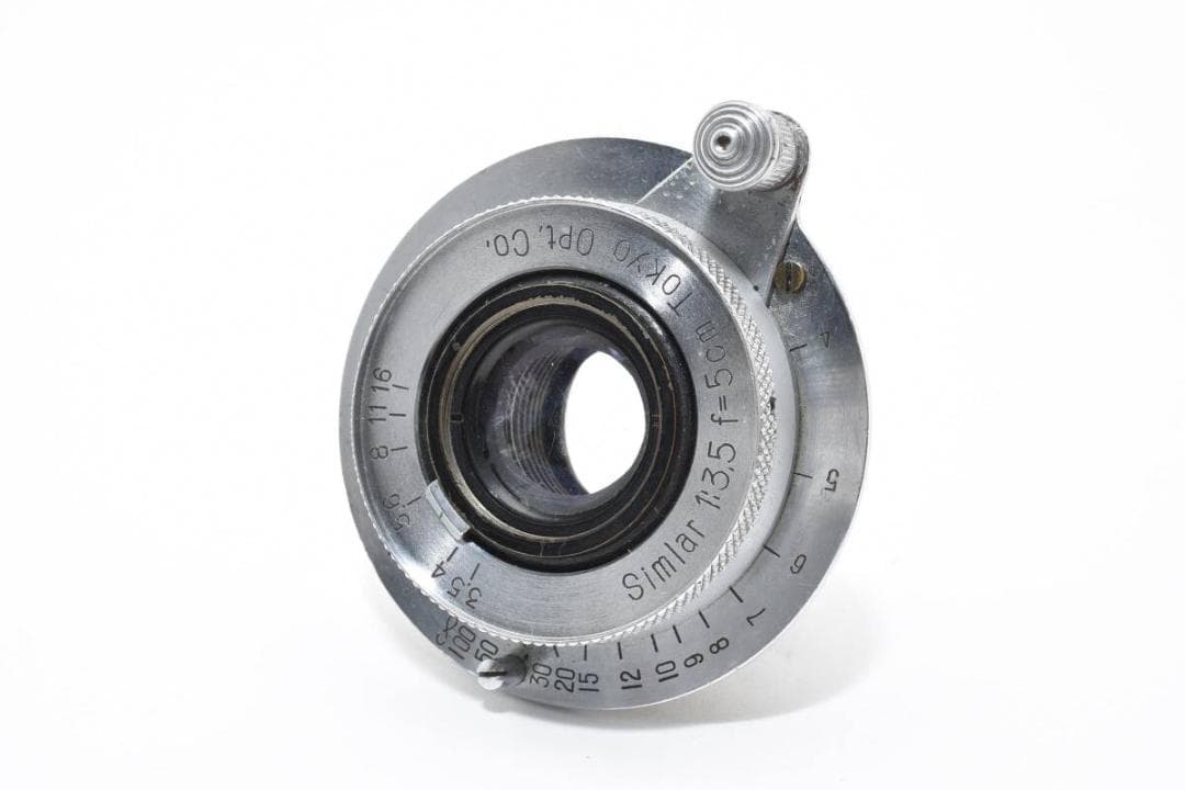 【新春価格／1/1限定】東京光学 シムラー 5cm F3.5 沈胴 ライカ エル