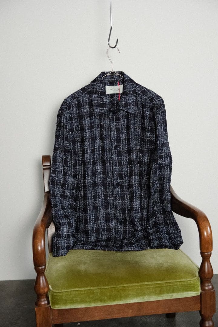 ジャケット・アウター ENCOMING 24SS WELT POCKET SHIRTS JACKET