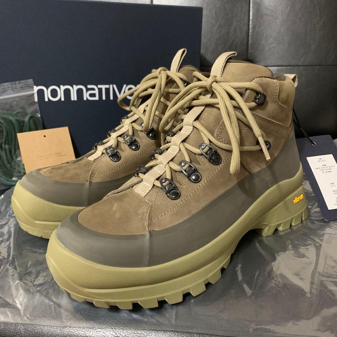 nonnative DIEMME コラボ HIKER LACE UP BOOTS
