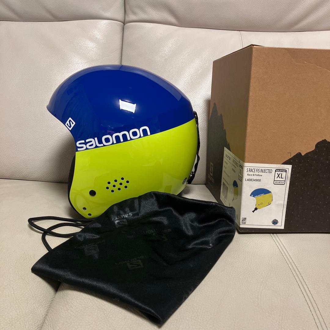 美品！Salomon スキーヘルメット　FIS ジュニア　XL 大人　競技用
